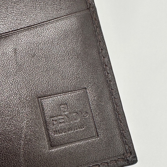 FENDI Zucca Mini Boston Handbag and Compact Wallet - Picture 13 of 14